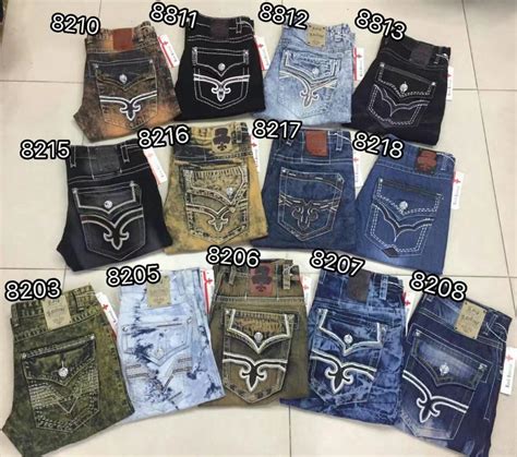 are there fake rock revival jeans